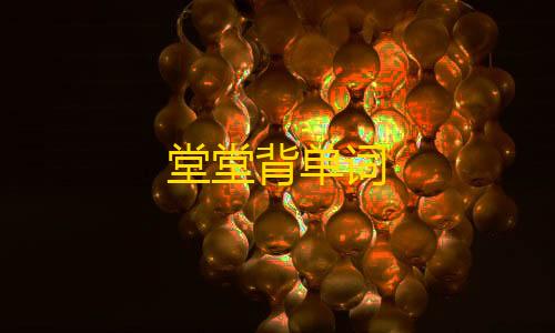 全网科技低价货源辅助堂堂背单词